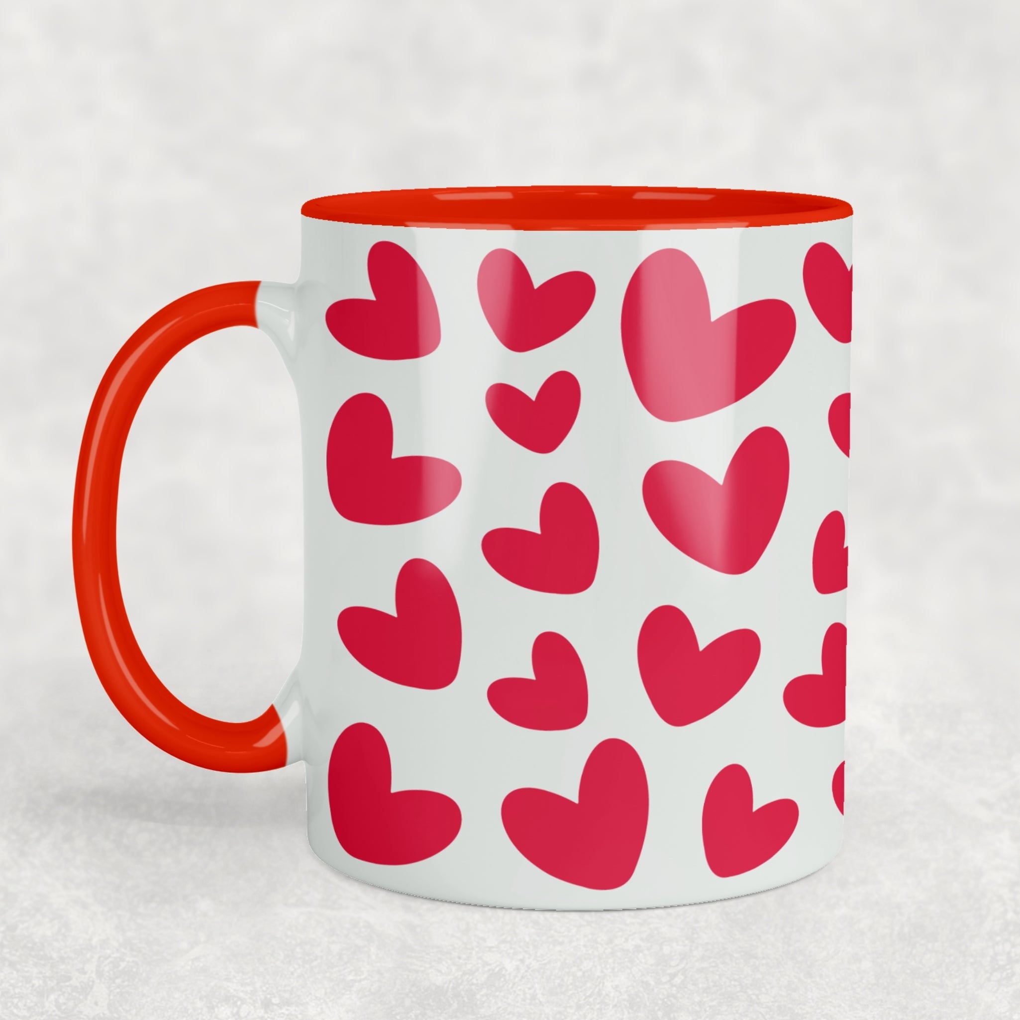 Love Hearts Ceramic Mug