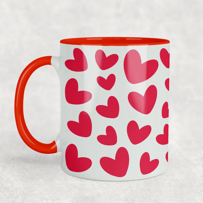 Love Hearts Ceramic Mug