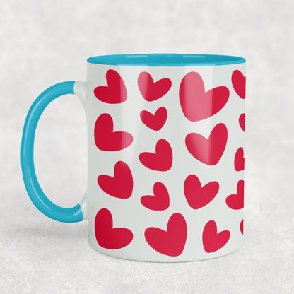 Love Hearts Ceramic Mug