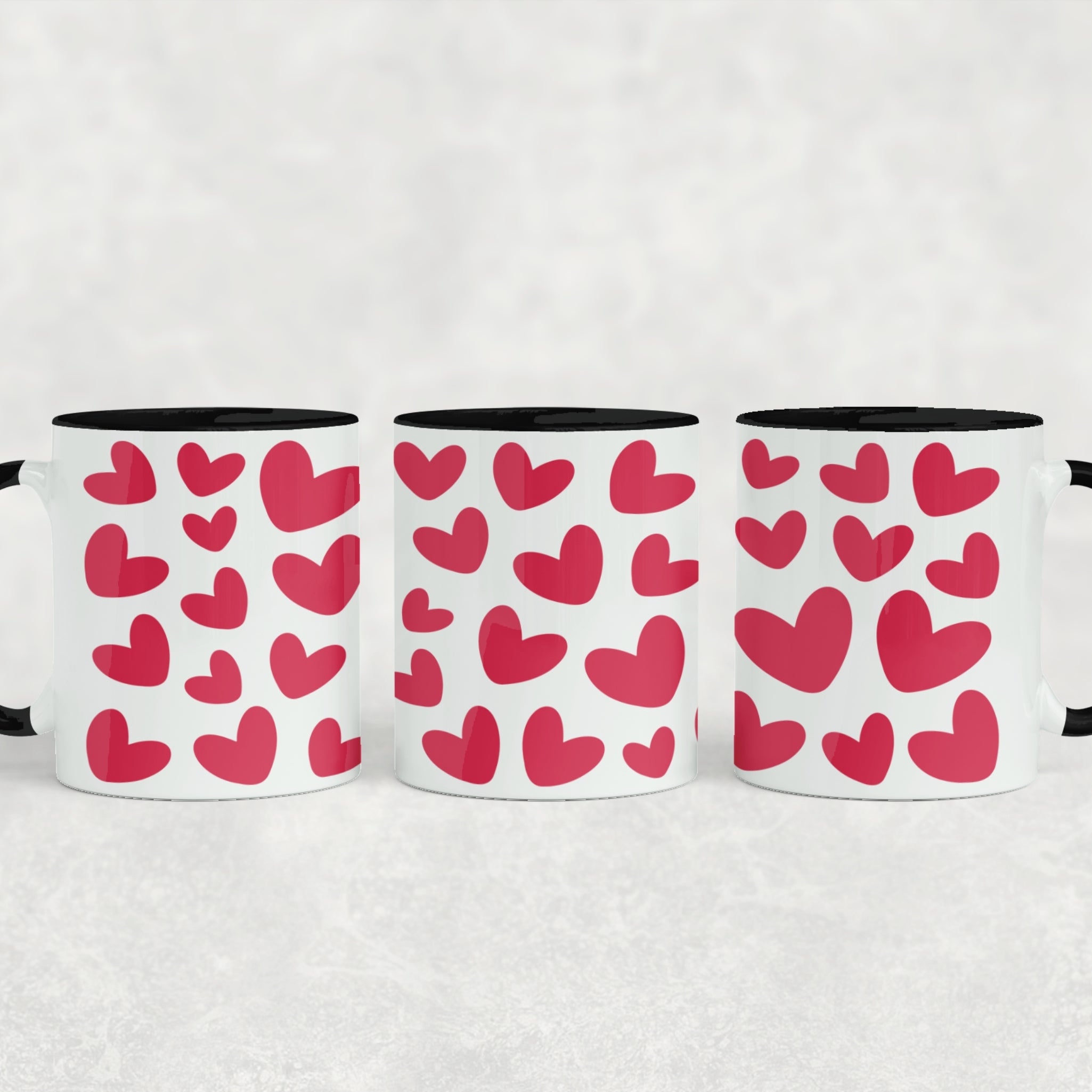 Love Hearts Ceramic Mug