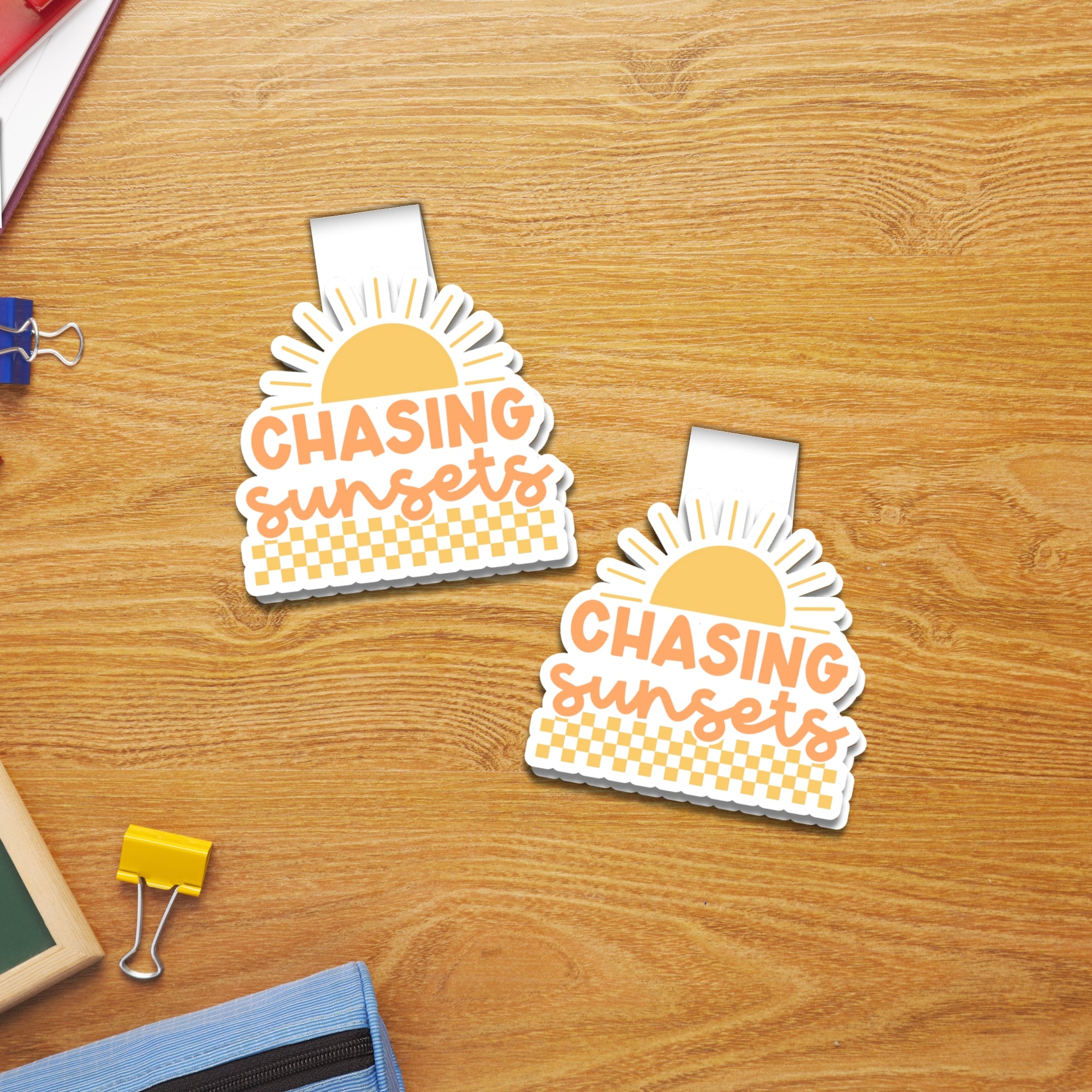 Chasing Sunsets Magnetic Bookmark