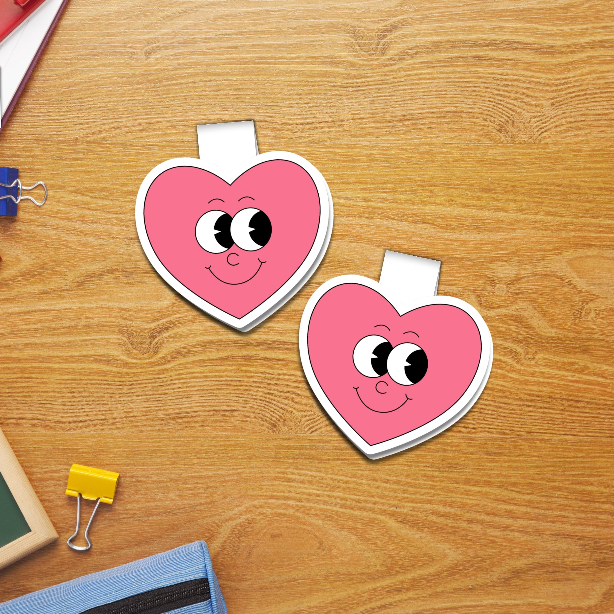 Naughty Heart Magnetic Bookmark