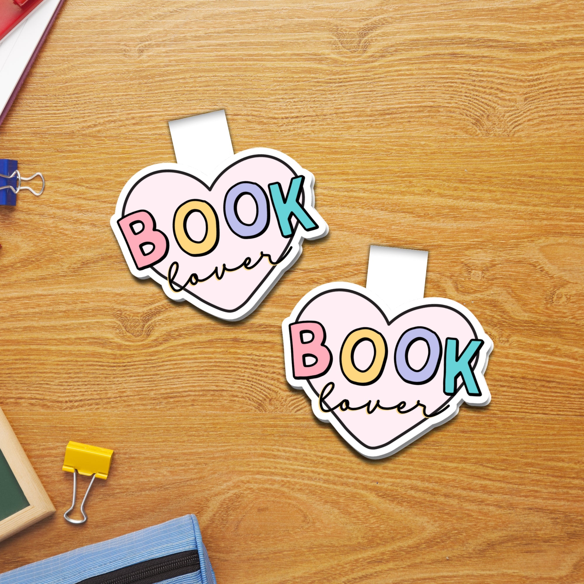 Book Lover Magnetic Bookmark