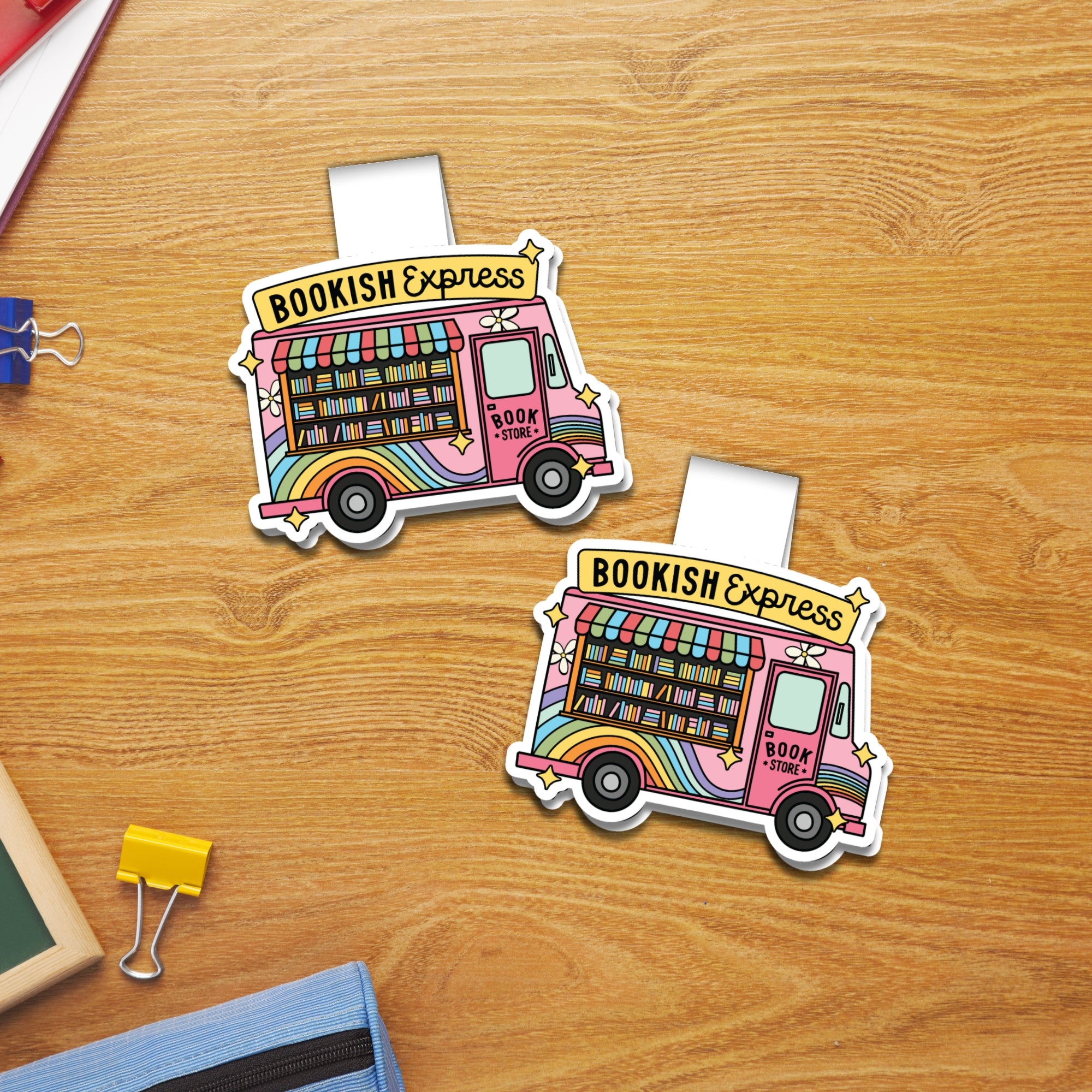 Bookish Express Magnetic Bookmark