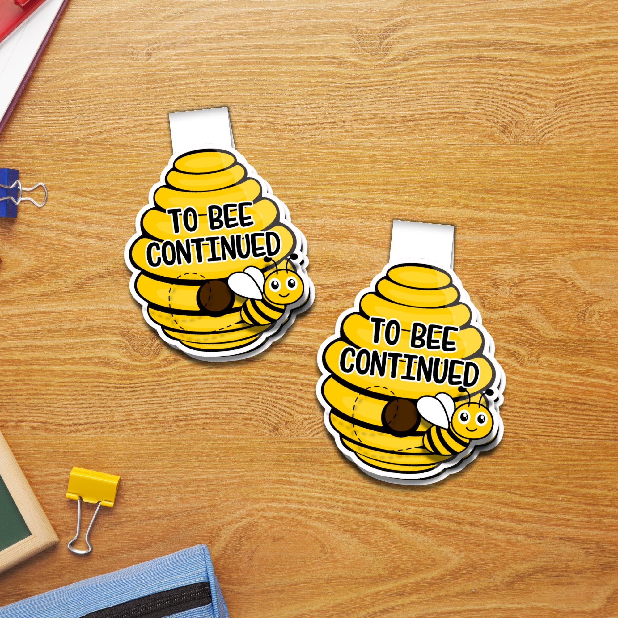 Bee Hive  Magnetic Bookmark