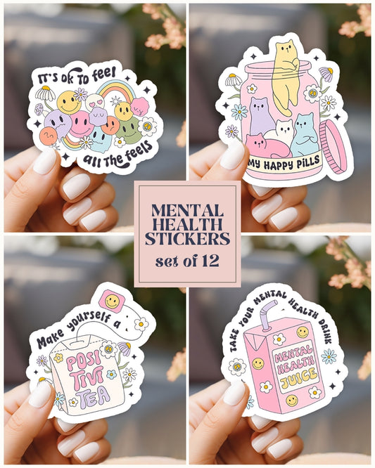 Mental Health Vinyl Waterproof Sticker