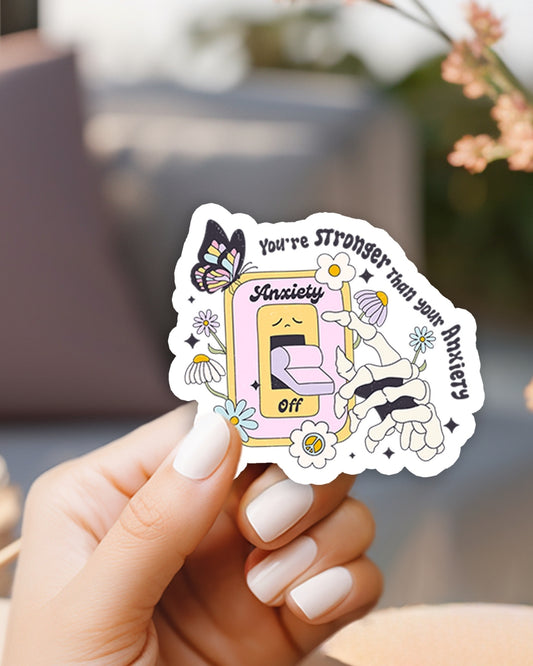 Mental Health Vinyl Waterproof Sticker