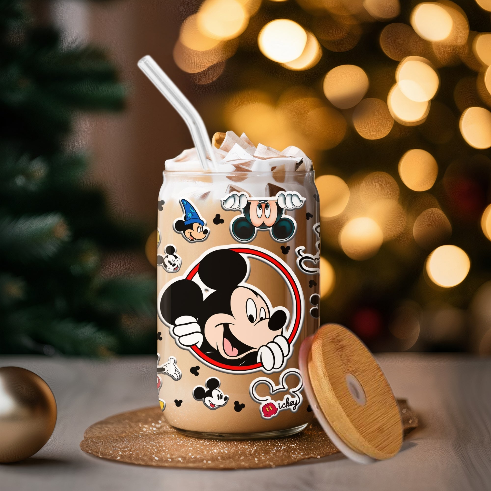 Mickey Mouse - Glass Tumbler