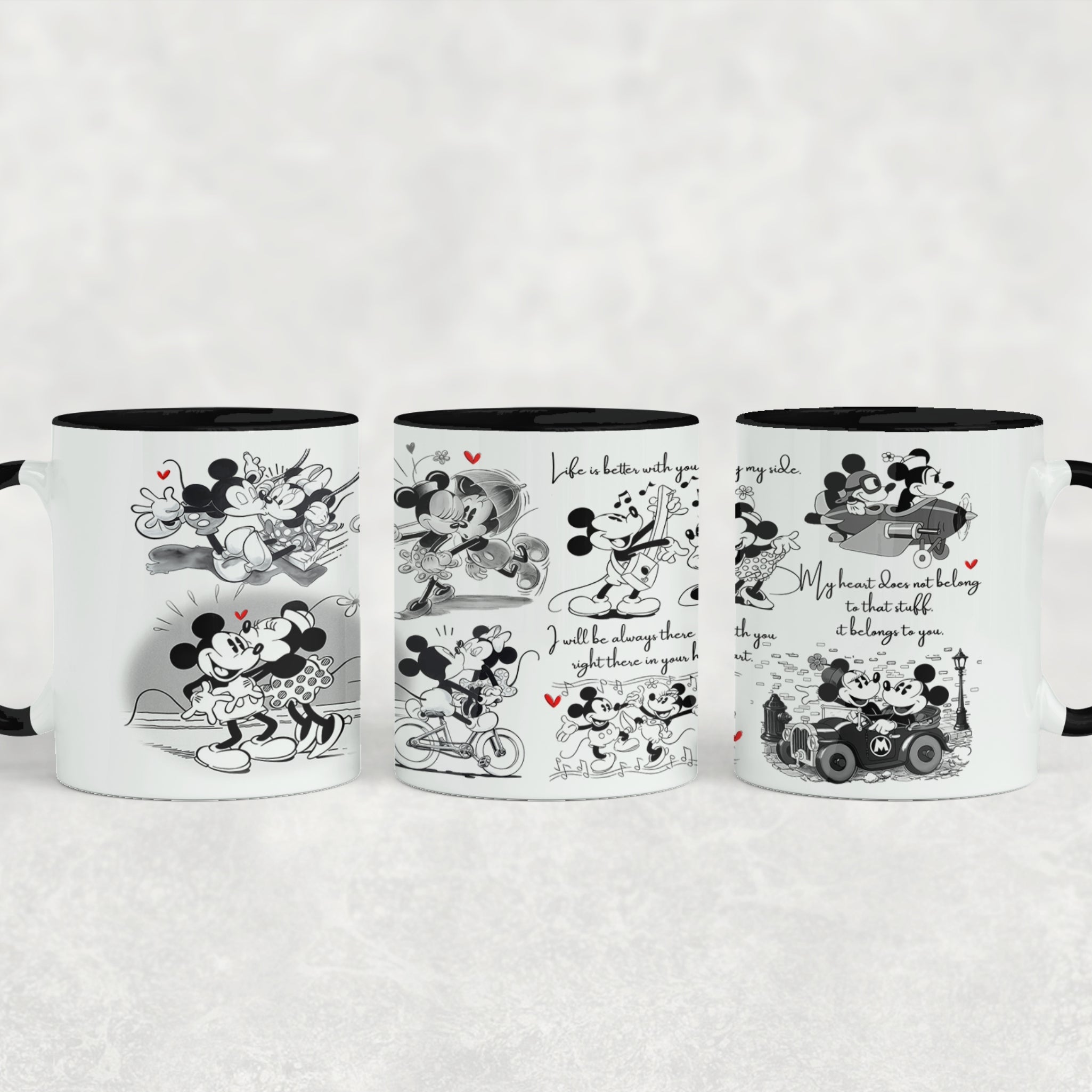 Mickey Minnie Ceramic Mug
