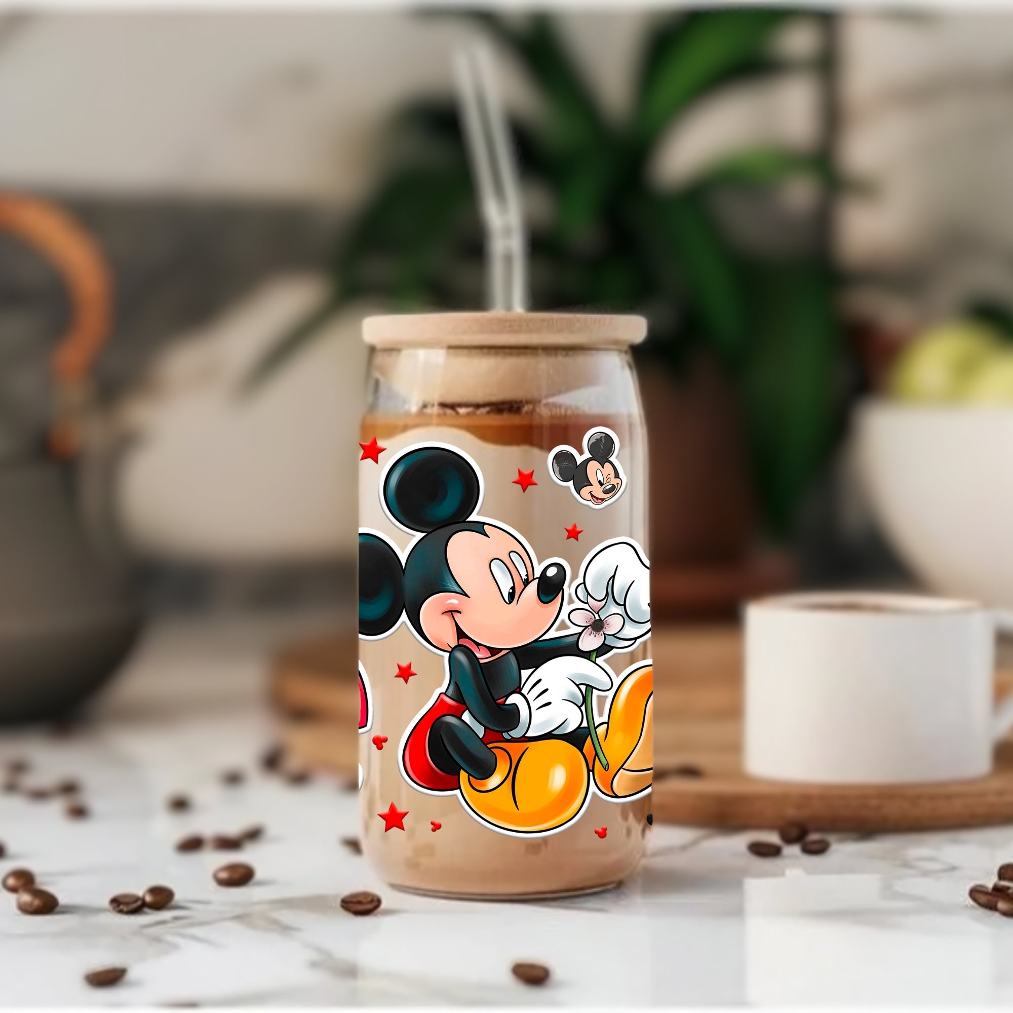 Mickey - Glass Tumbler