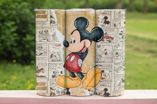 Mickey M Themed Stainless Steel Vacuum Insulated Tumbler