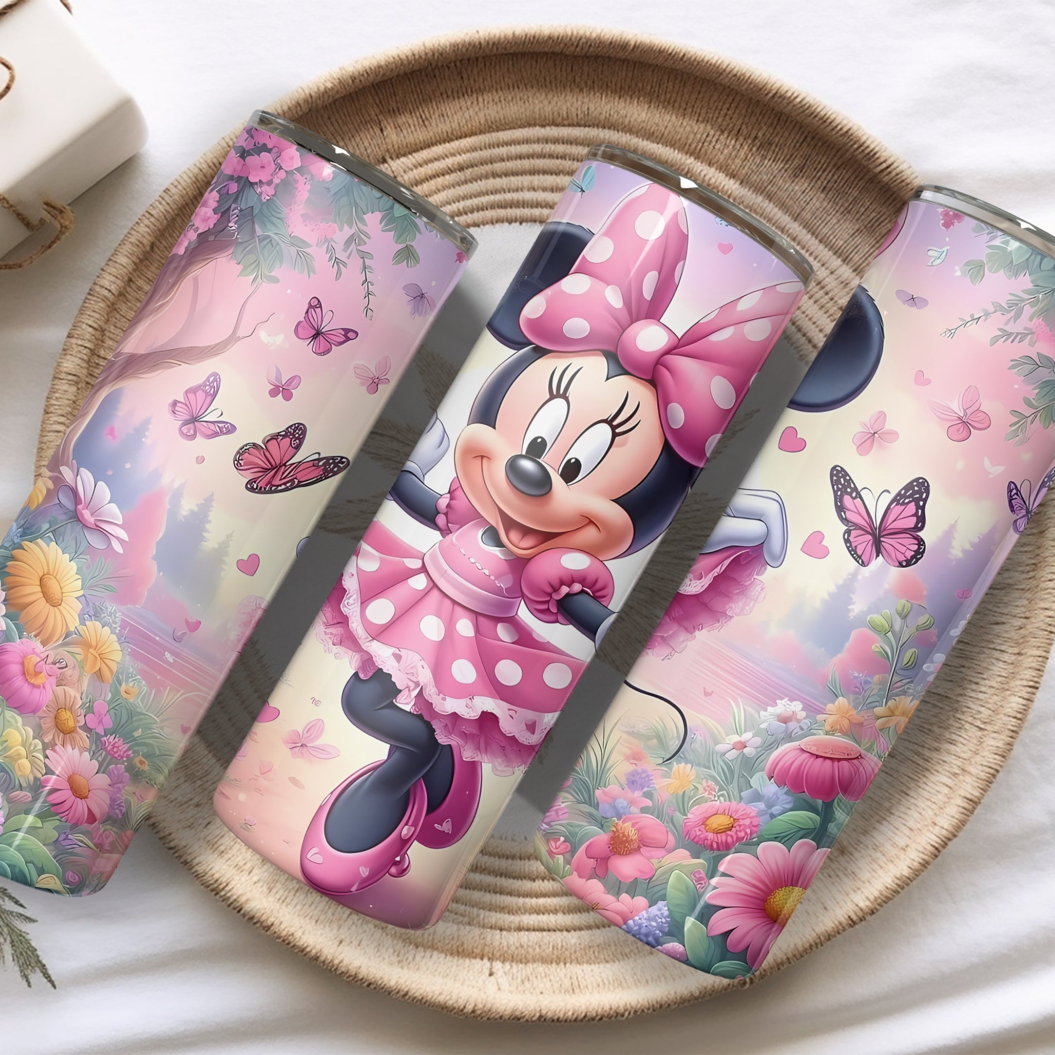 Minnie Mouse Themed Stainless Steel Vacuum Insulated Tumbler