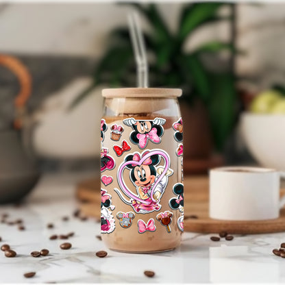 Minnie Mouse - Glass Tumbler