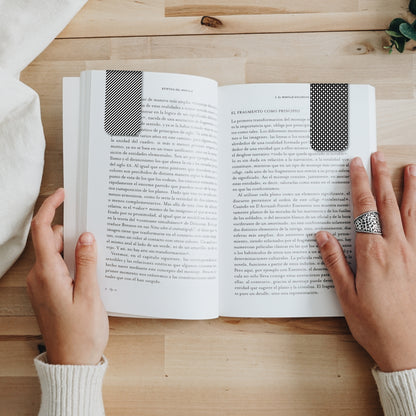 Monochrome Magnetic Bookmarks Bundle