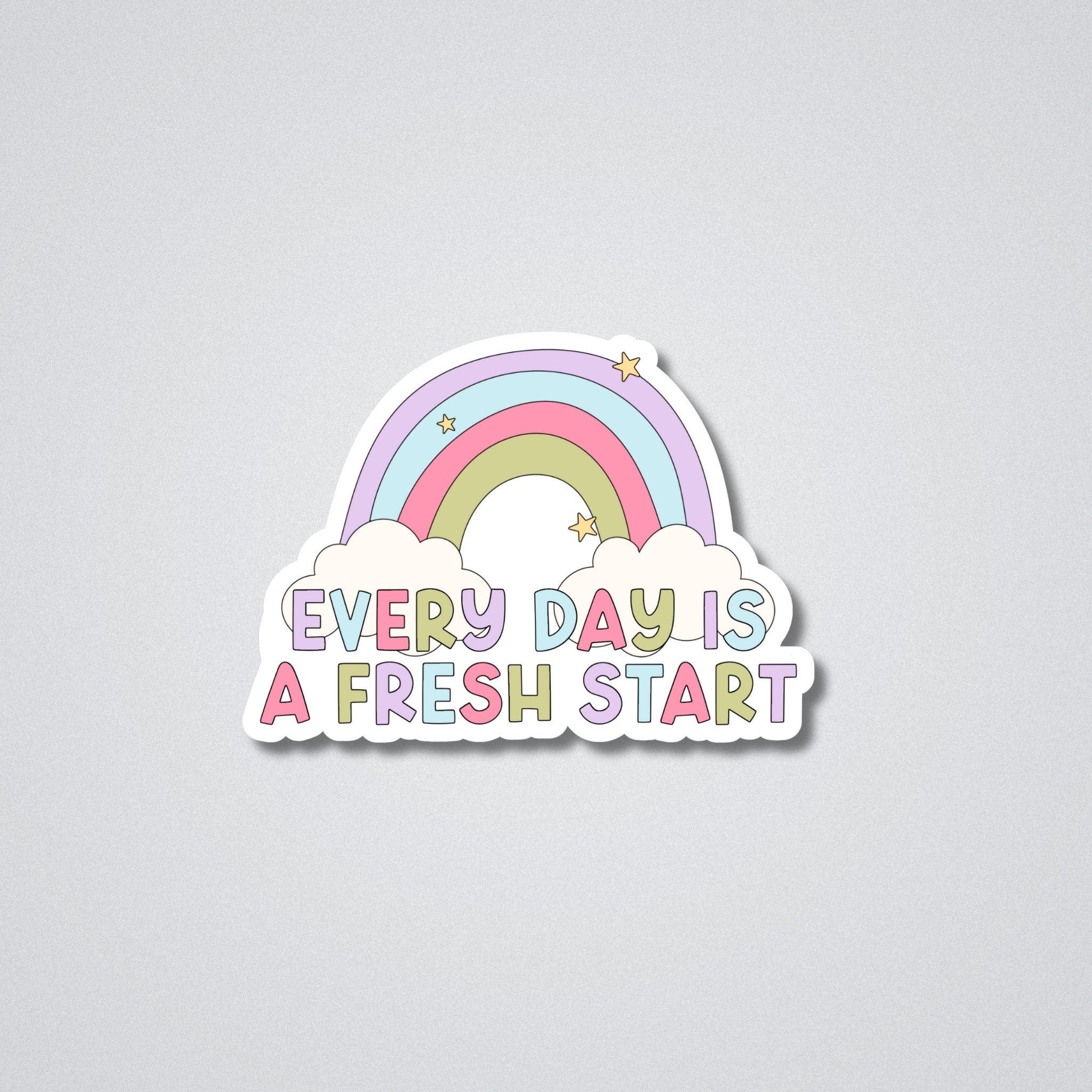 A Fresh Start Vinyl Waterproof Sticker
