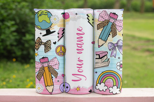 Name Personalised Kids Stainless Steel Vacuum Insulated Tumbler 