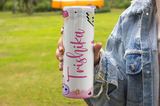 Name Personalised Kids Stainless Steel Vacuum Insulated Tumblerr
