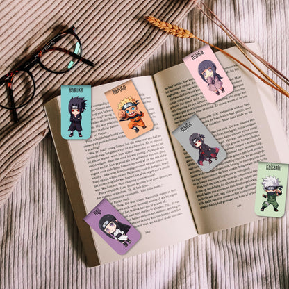 Naruto - 1 Magnetic Bookmarks Bundle