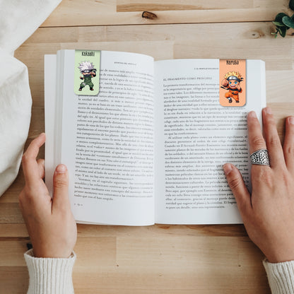 Naruto - 1 Magnetic Bookmarks Bundle