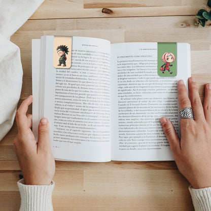 Naruto - 3 Magnetic Bookmarks Bundle