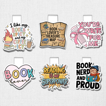The Reader's Set Magnetic Bookmarks Bundle
