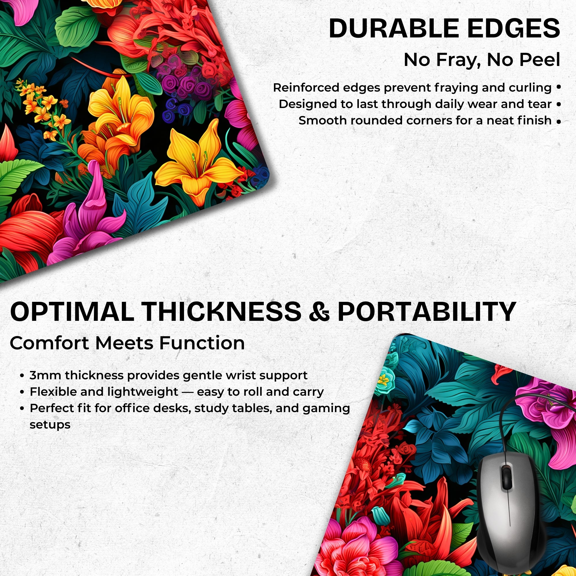 Floral Daydream Mouse Pad