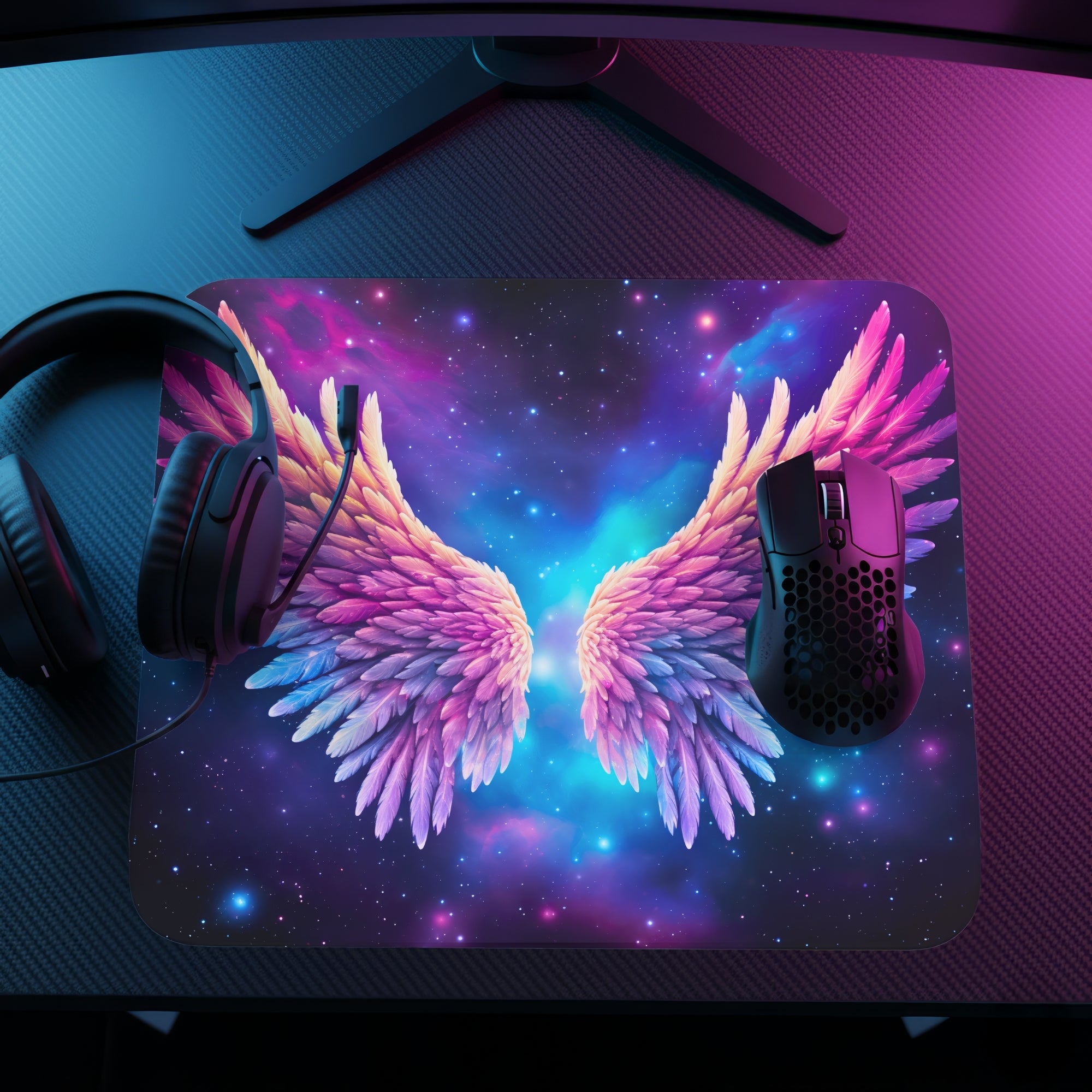 Celestial Wings Mouse Pad