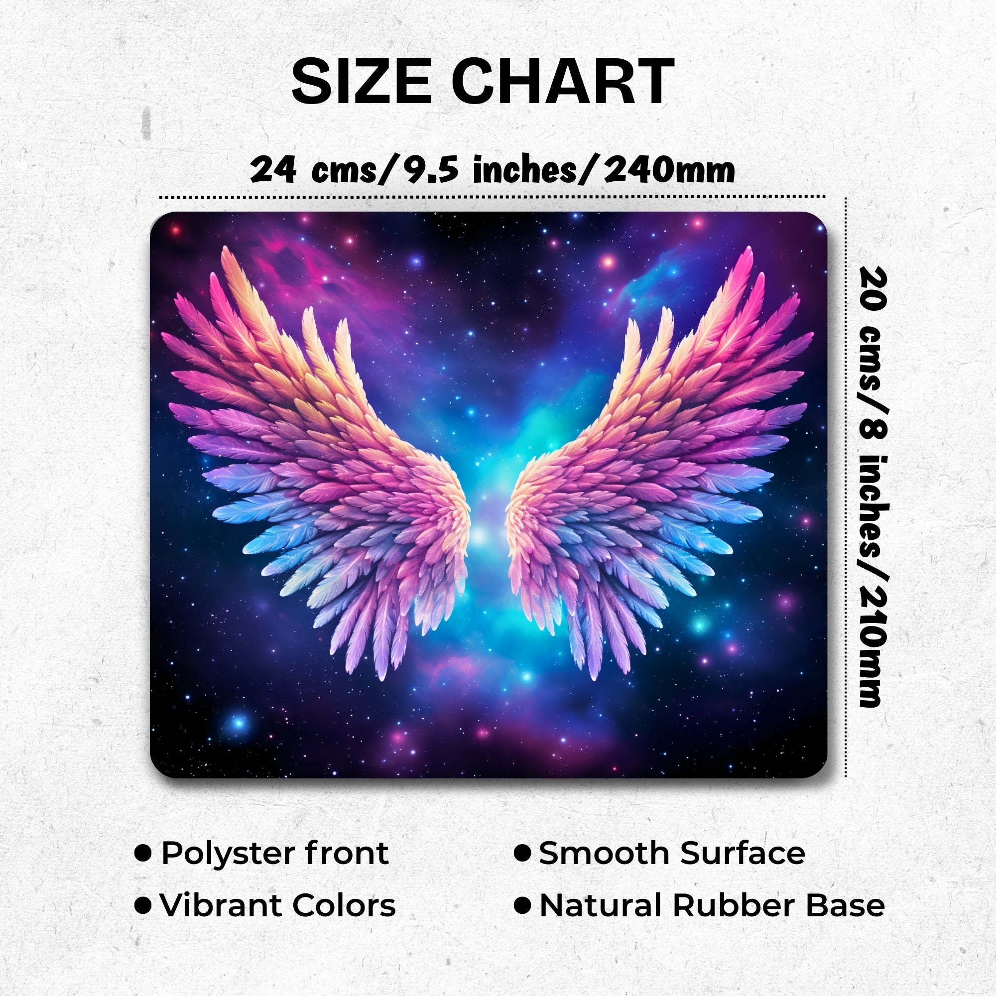 Celestial Wings Mouse Pad