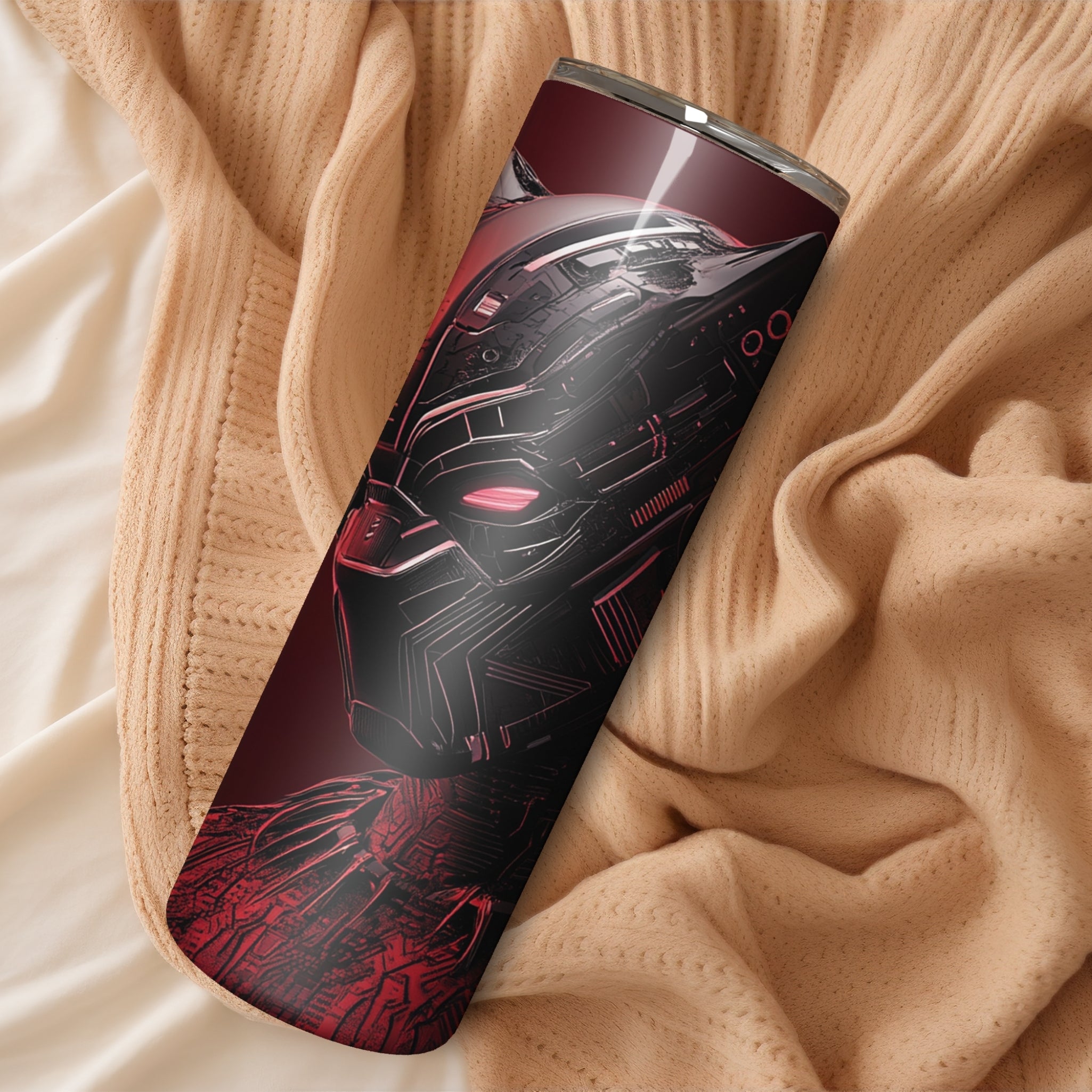 Red Panther Themed Stainless Steel Vacuum Insulated Tumbler