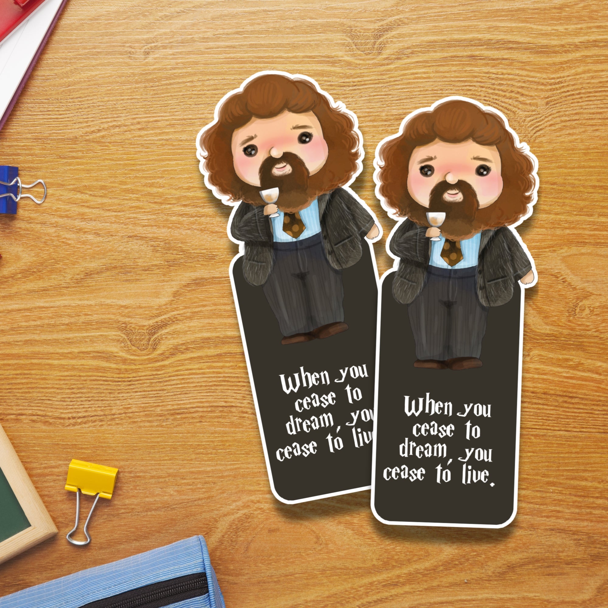 Rubeus Hagrid Laminated Bookmark