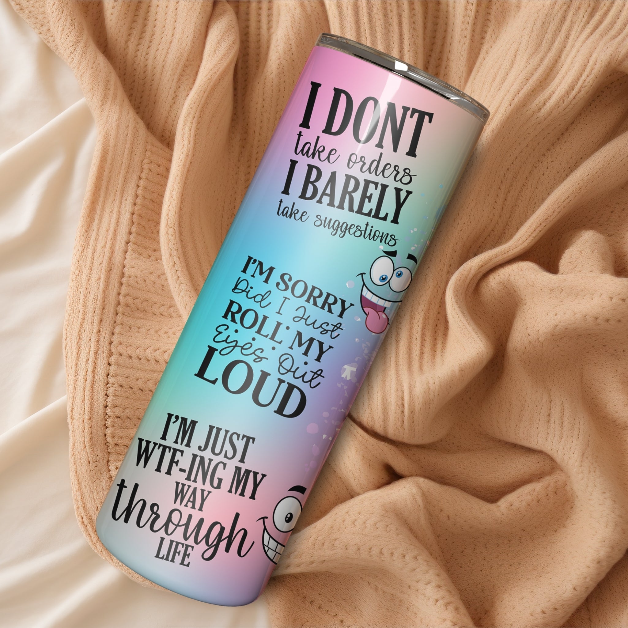 Sarcastic Quotes Stainless Steel Vacuum Insulated Tumbler