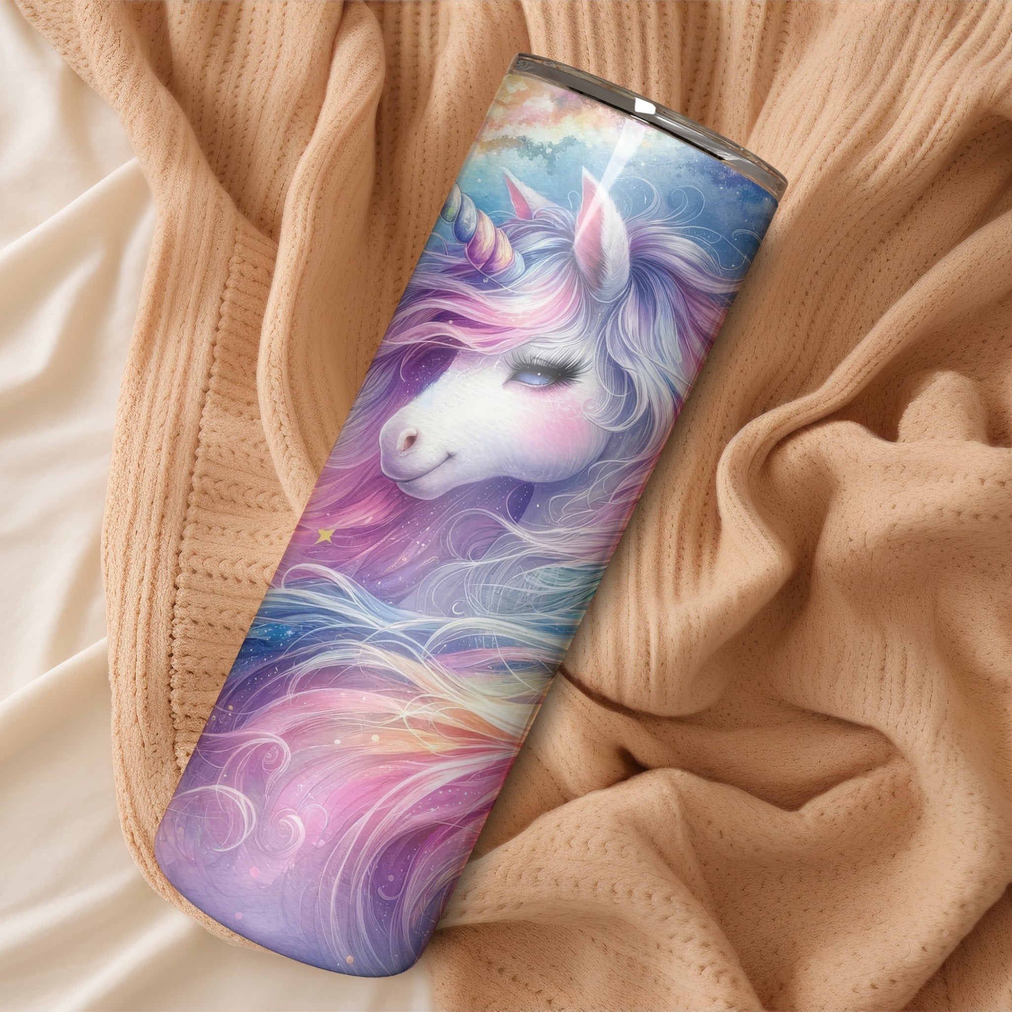Unicorn Themed Stainless Steel Vacuum Insulated Tumbler