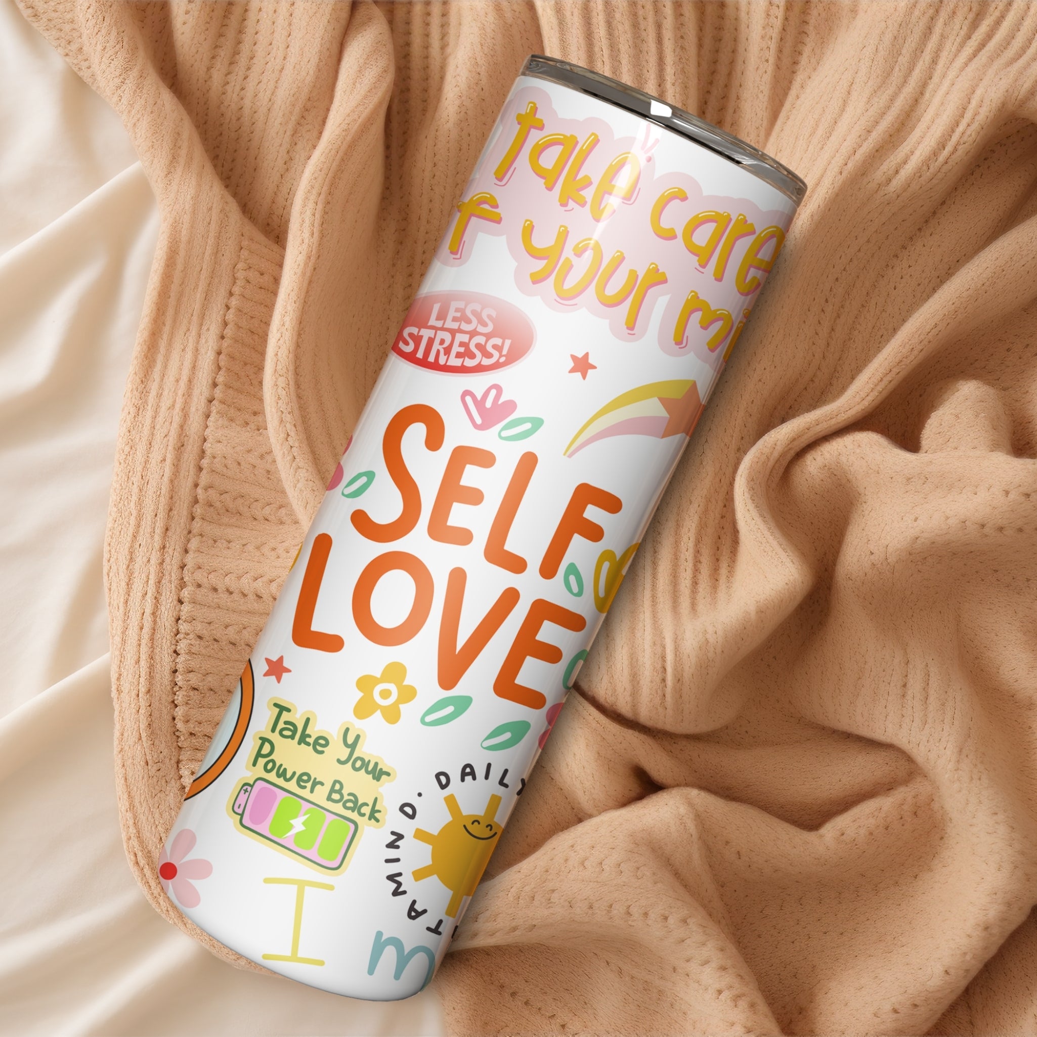Self Love Stainless Steel Vacuum Insulated Tumbler