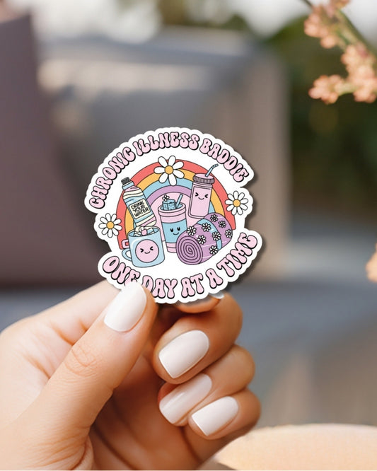 Baddie Vinyl Waterproof Sticker