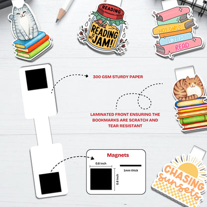 Paper Trails Magnetic Bookmarks Bundle