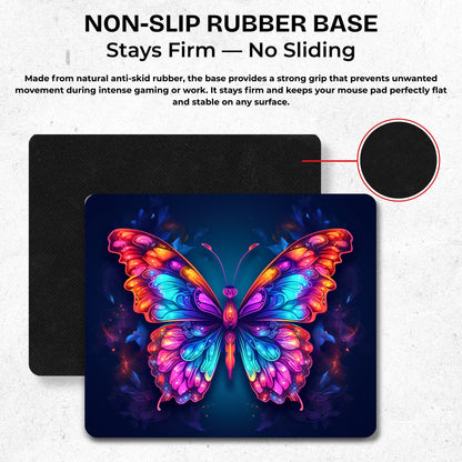 Cosmic Butterfly Mouse Pad