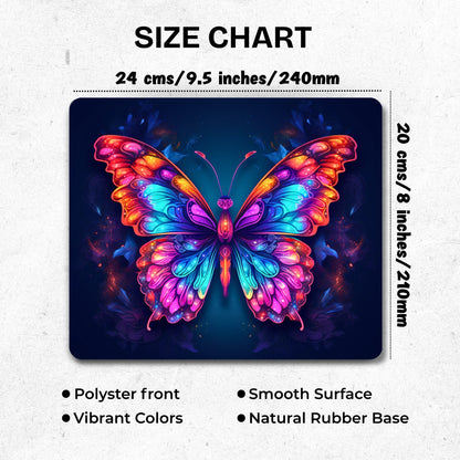 Cosmic Butterfly Mouse Pad