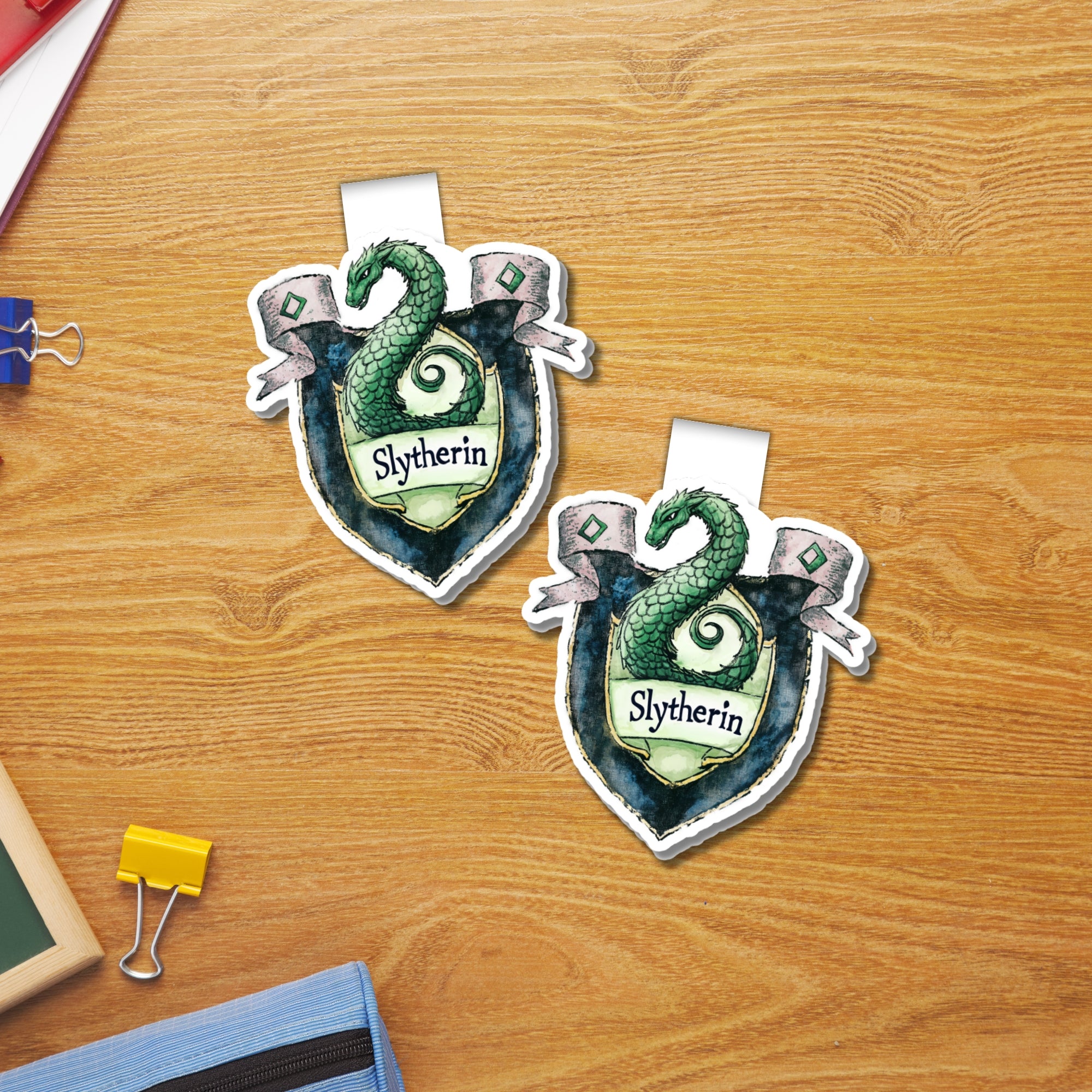 Slytherin Magnetic Bookmark
