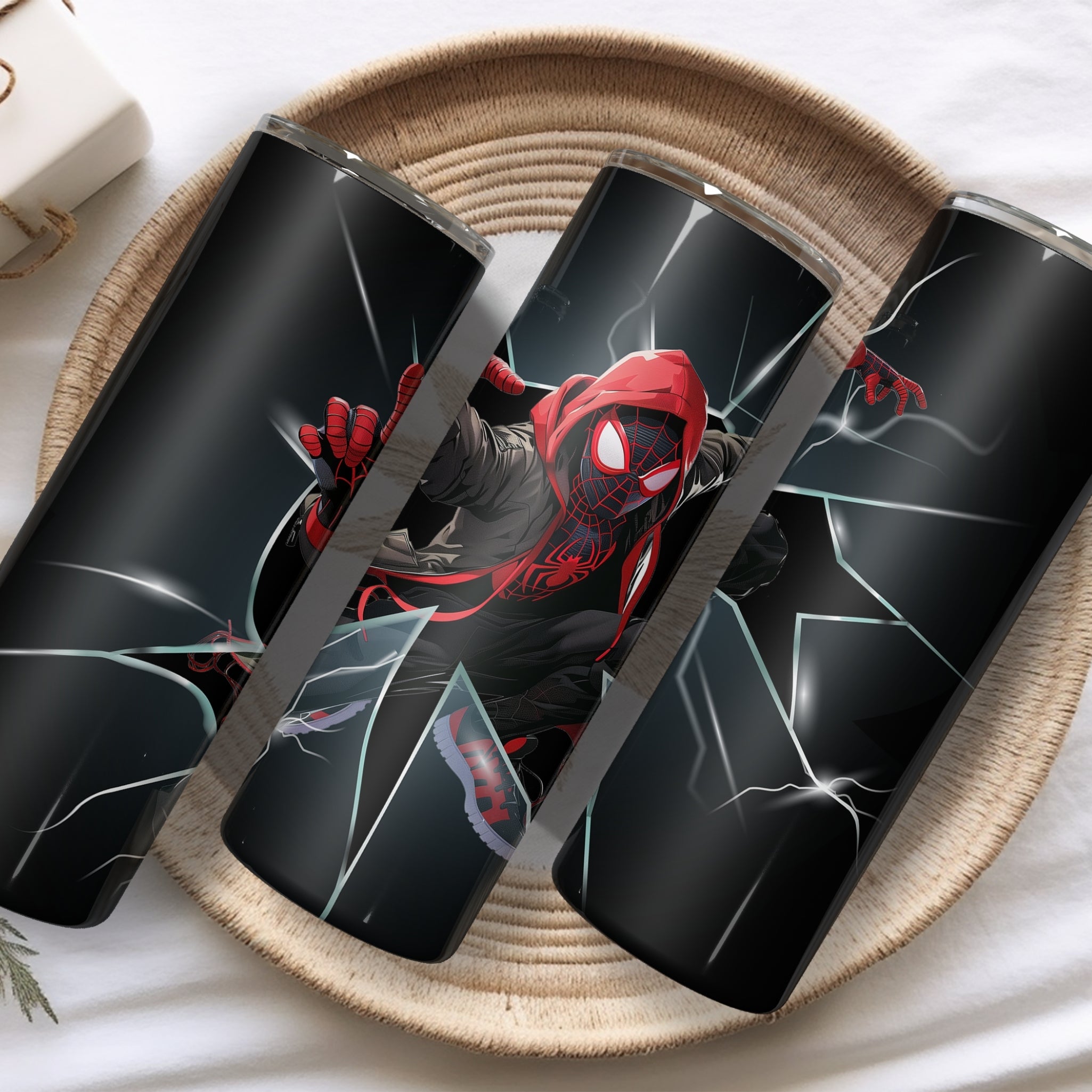 Spiderman 3 Themed Stainless Steel Vacuum Insulated Tumbler