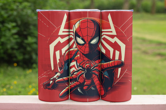 Spiderman 3 Themed Stainless Steel Vacuum Insulated Tumbler