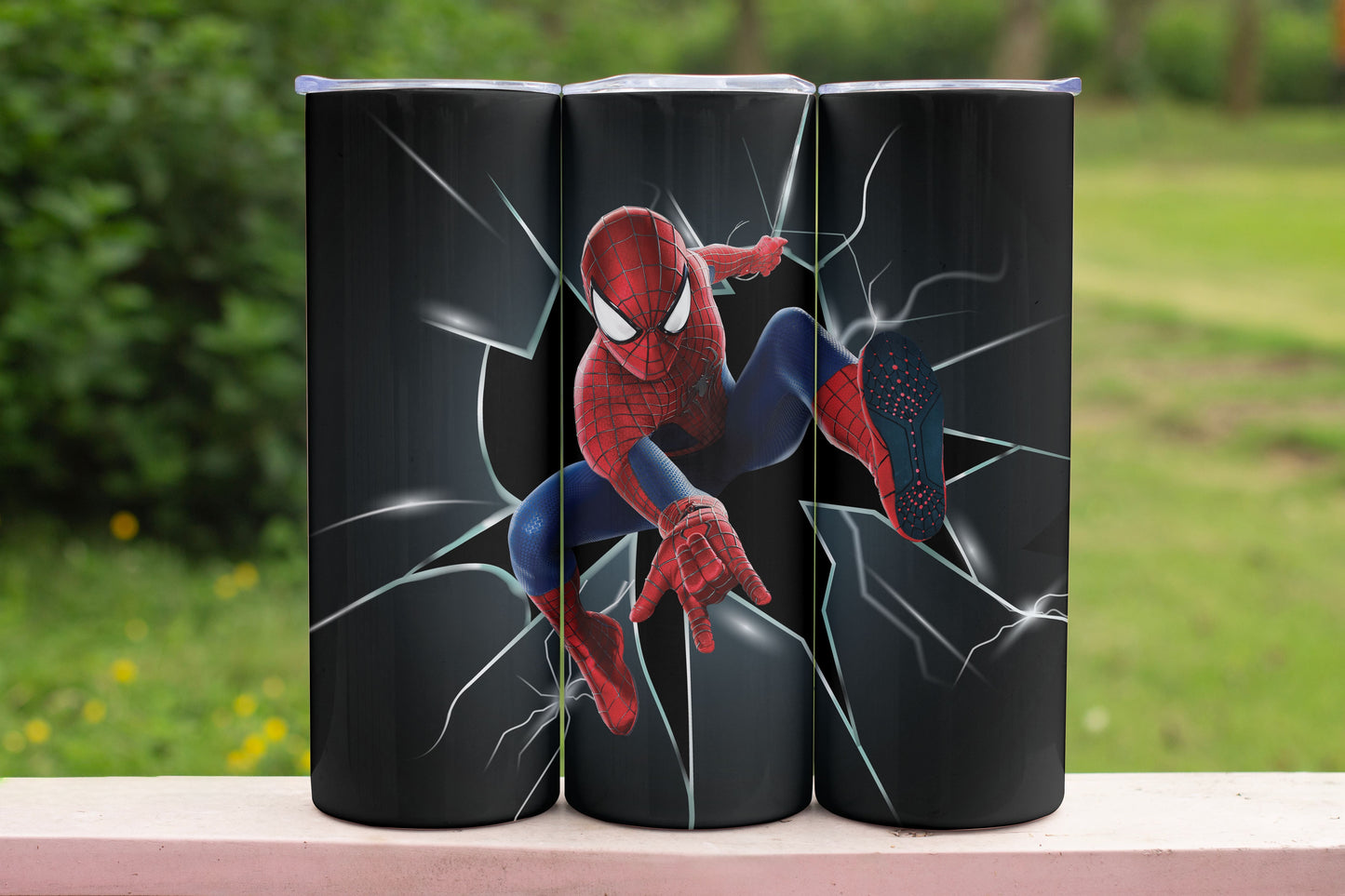 Spiderman Design Stainless Steel Vacuum Insulated Tumbler