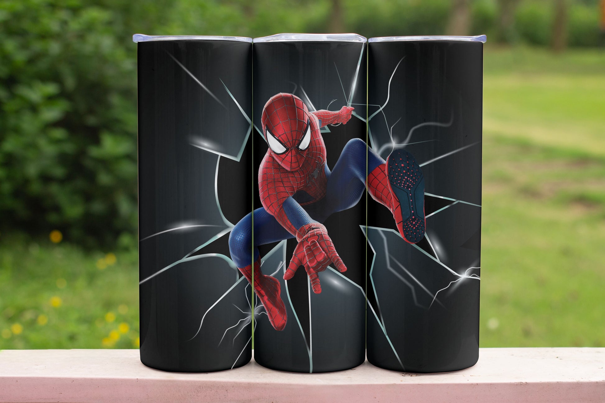 Spiderman Design Stainless Steel Vacuum Insulated Tumbler