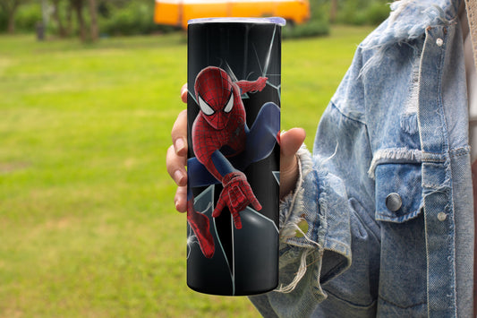 Spiderman Design Stainless Steel Vacuum Insulated Tumbler