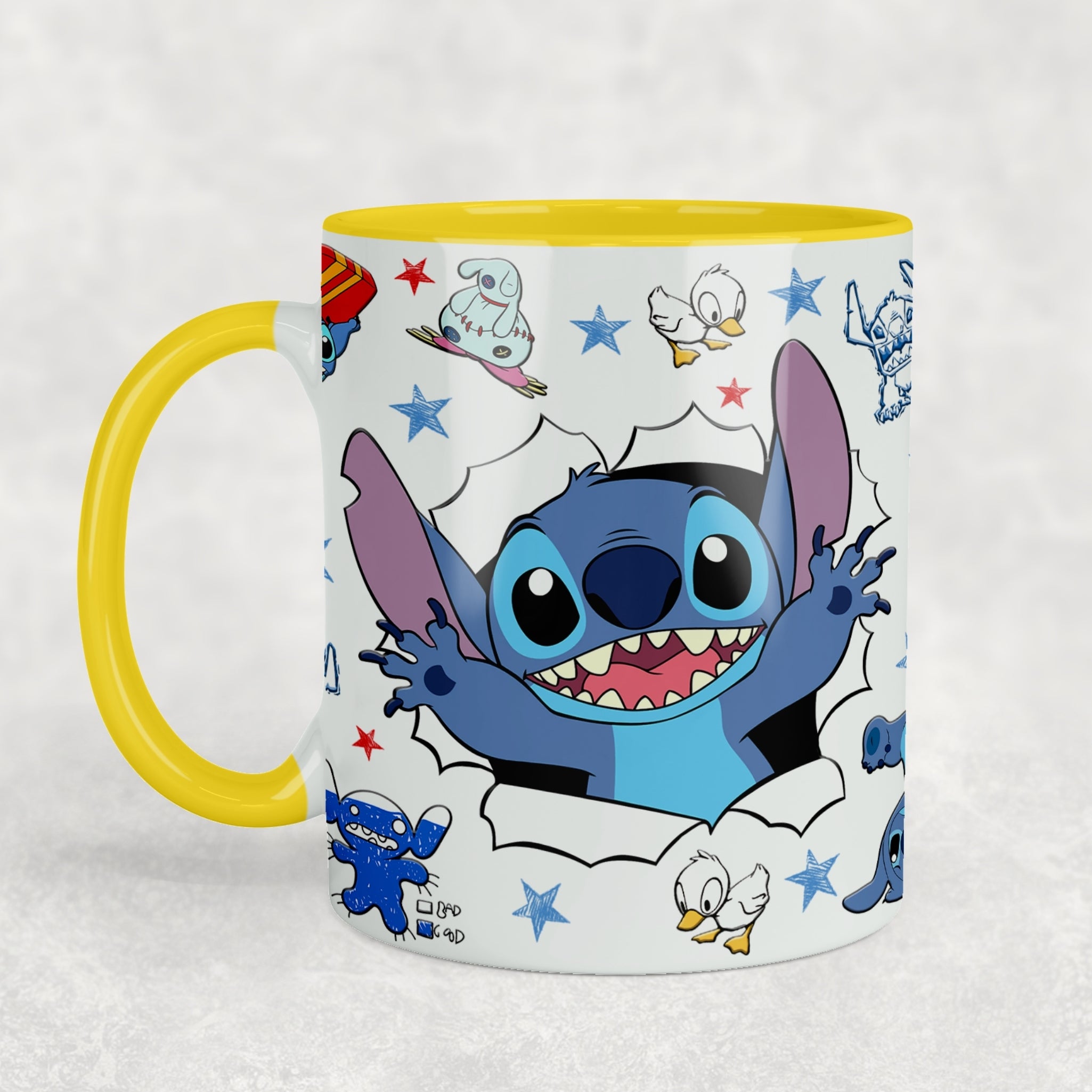 Stitch Themed Ceramic Mug