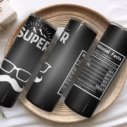 Super D Themed Stainless Steel Vacuum Insulated Tumbler