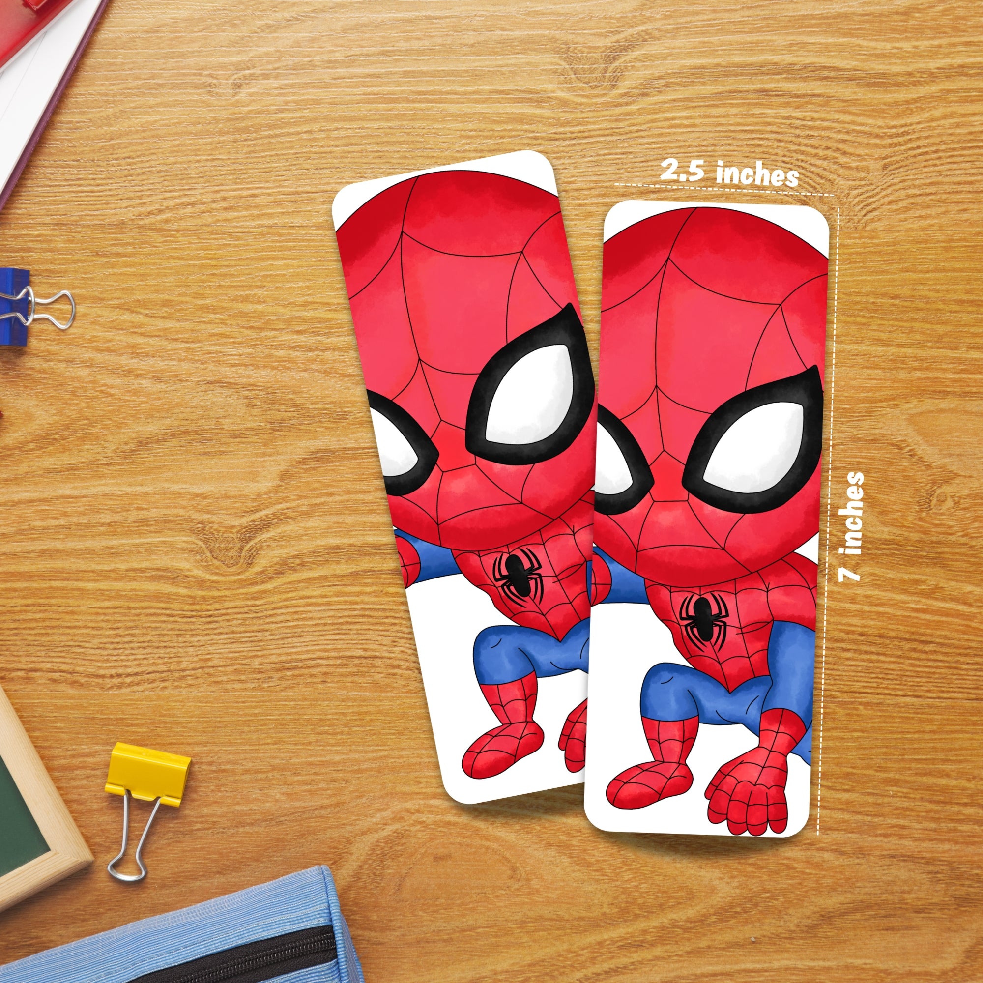 Super Heroes Bundle B Laminated Bookmarks