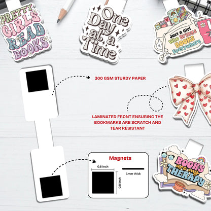 Morning Coffee Magnetic Bookmarks Bundle