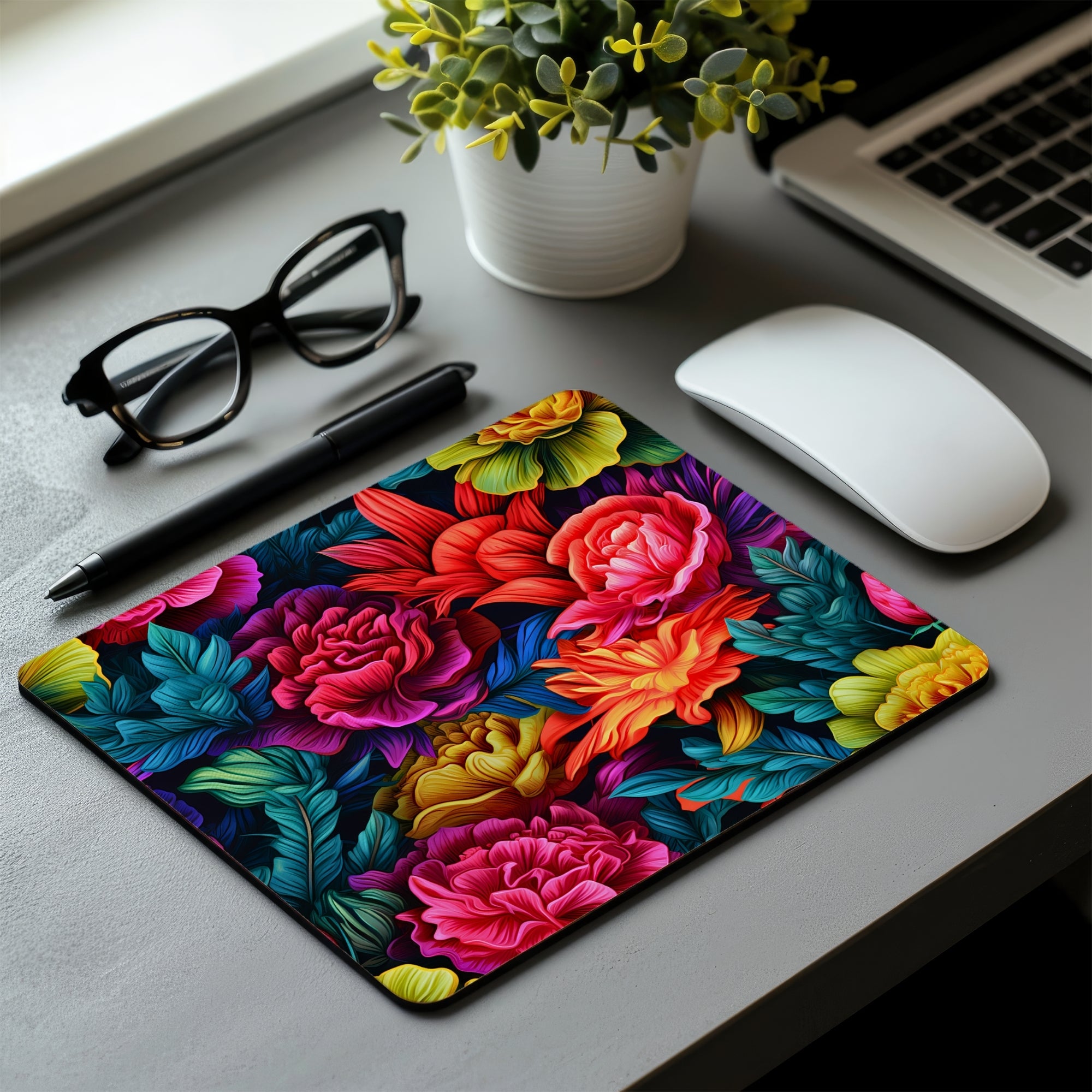 Spring Petals Mouse Pad
