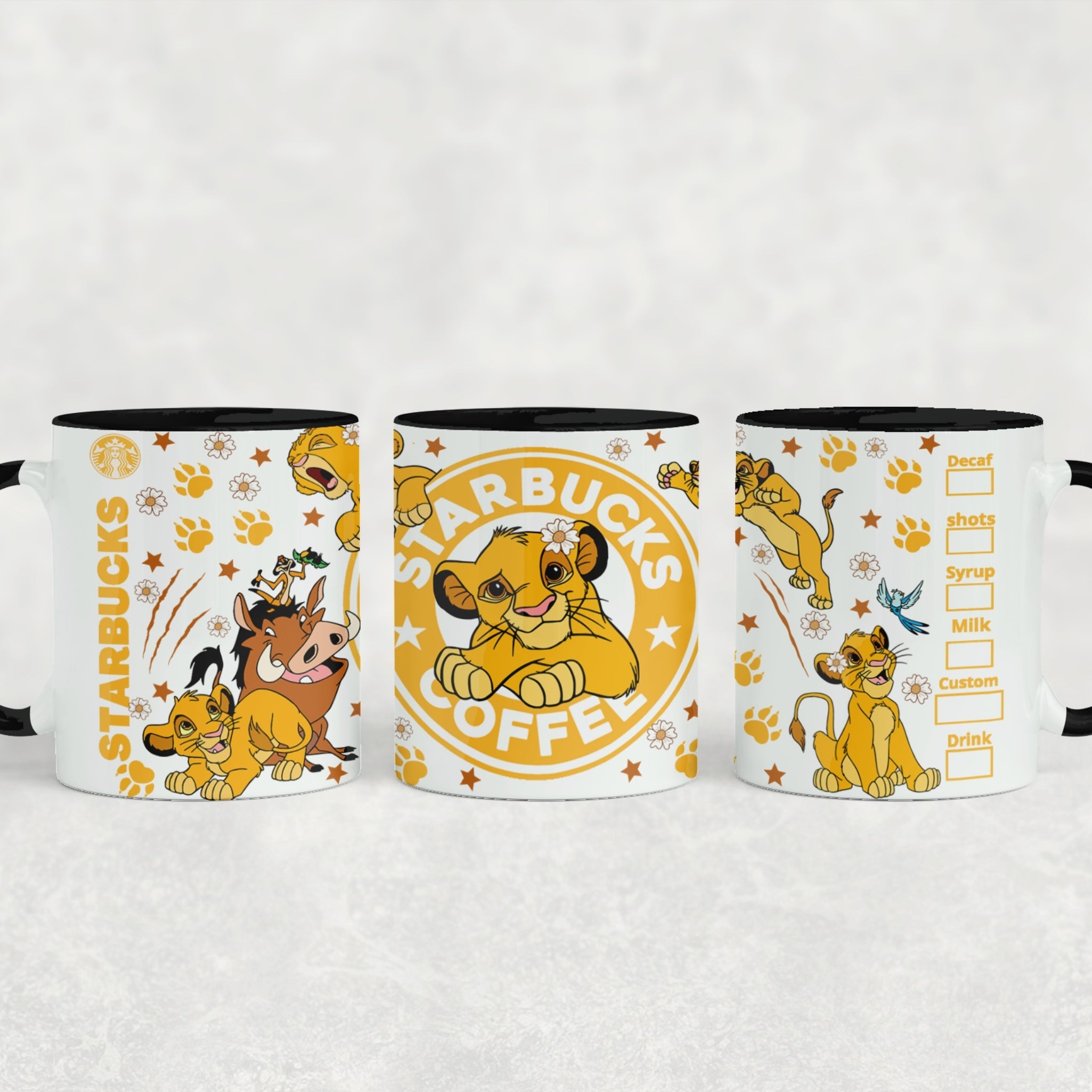 The Lion King Themed Ceramic Mug
