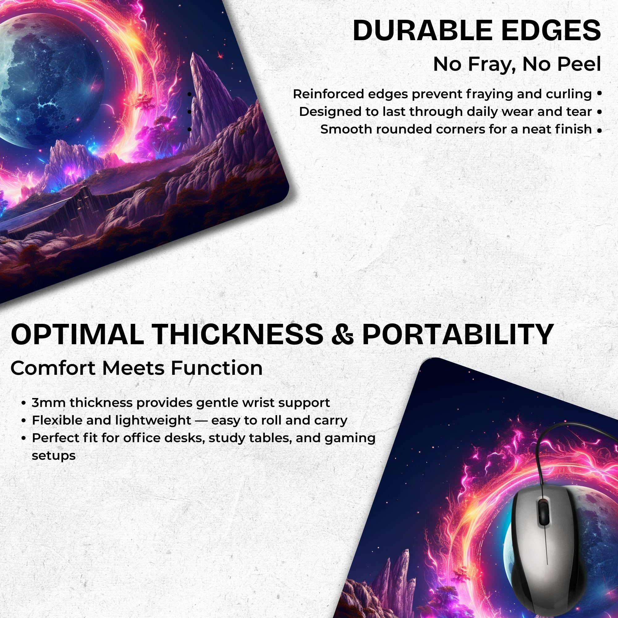 Stellar Flux Mouse Pad